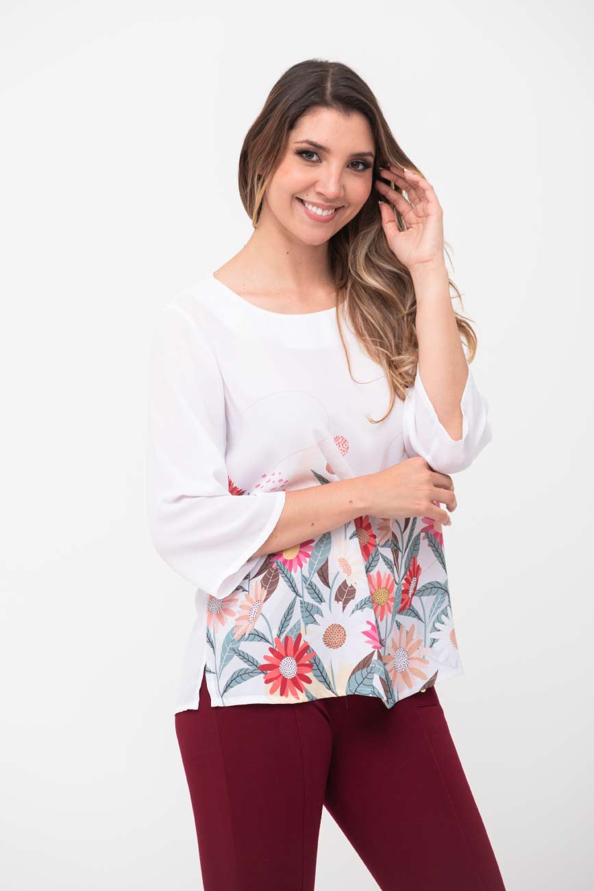 4R412077 Blusa para mujer - tienda de ropa-LYH-moda