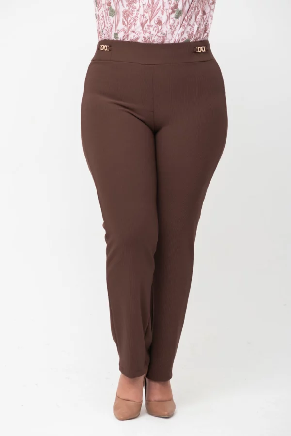 5P607001 Pantalón para mujer tallas grandes pluz size - tienda de ropa-LYH-moda