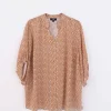 Blusa mujer manga 3/4 estampada