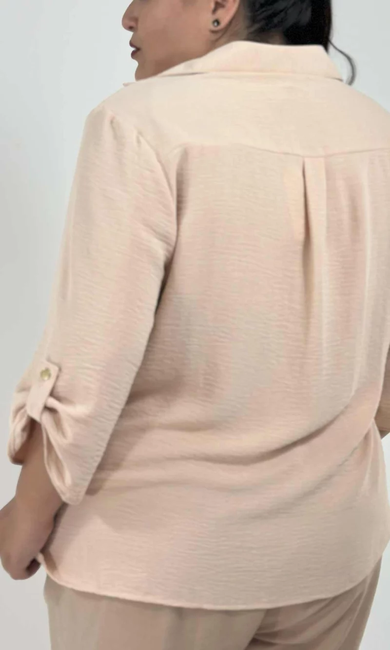 Blusa mujer manga 3/4 unicolor - Imagen 18