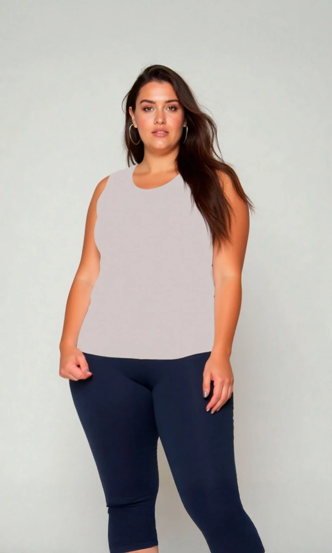 Camiseta mujer manga sisa unicolor - Imagen 10