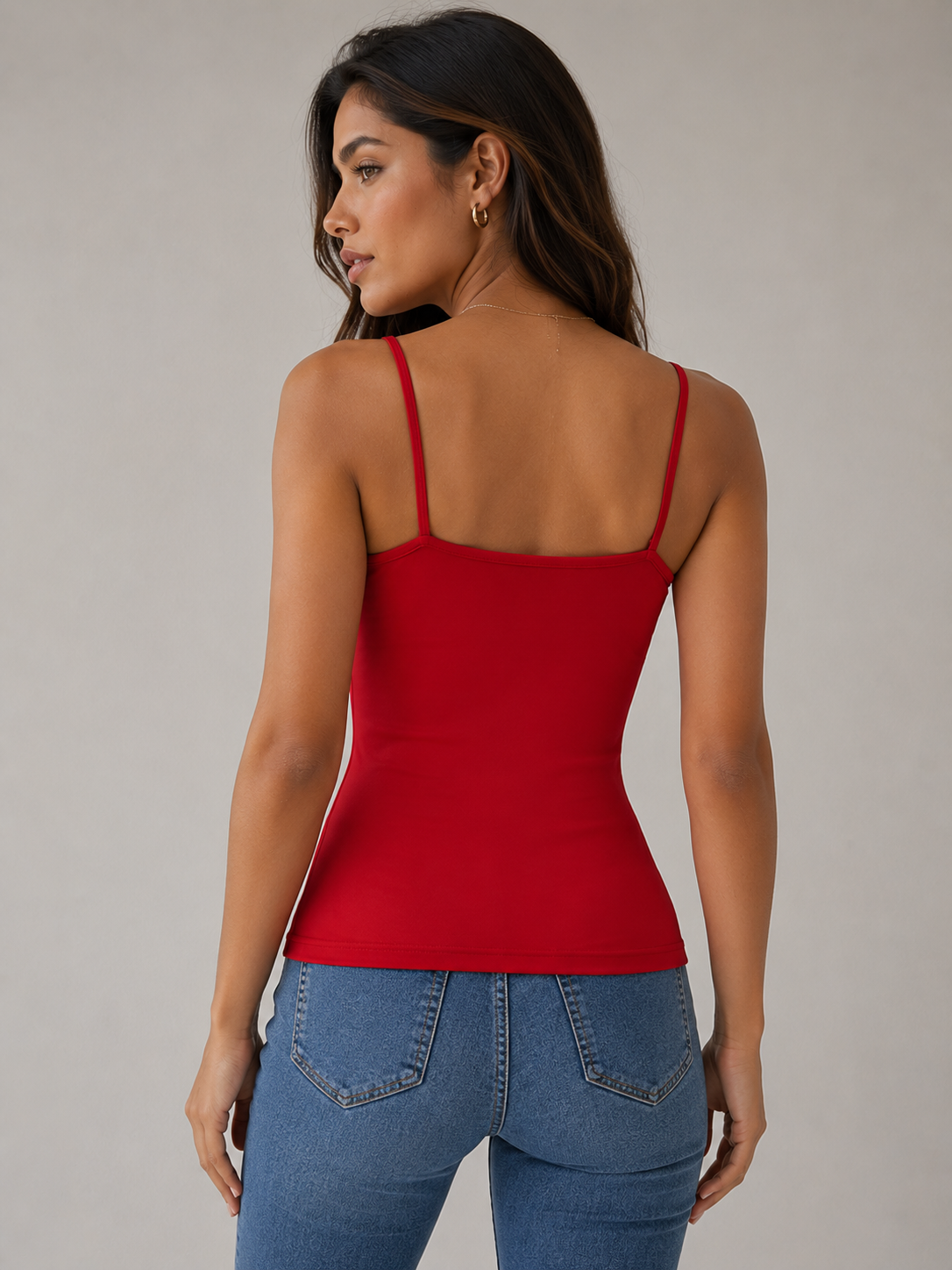 Camiseta mujer unicolor - Imagen 5