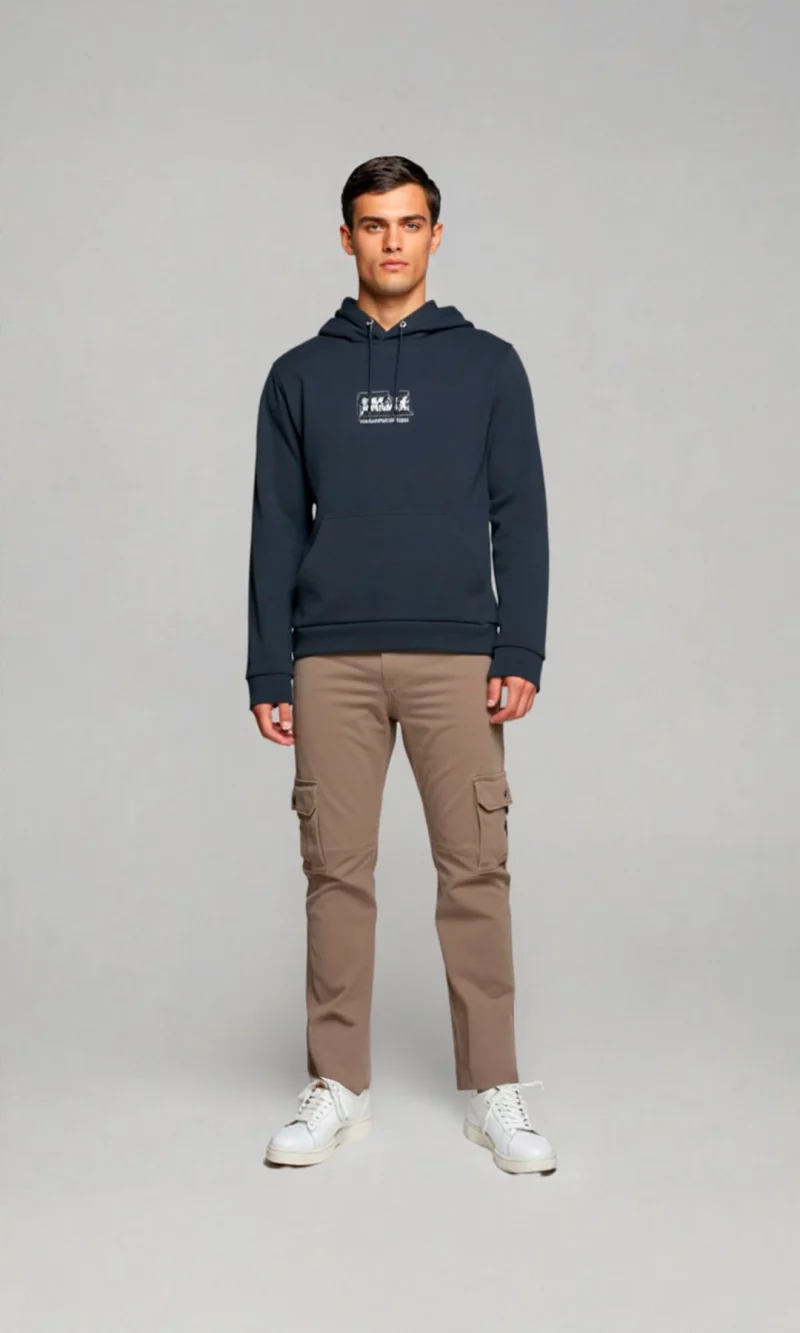 Pantalón hombre unicolor - Imagen 9