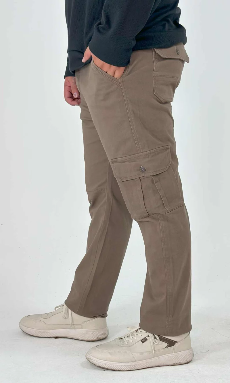 Pantalón hombre unicolor - Imagen 9