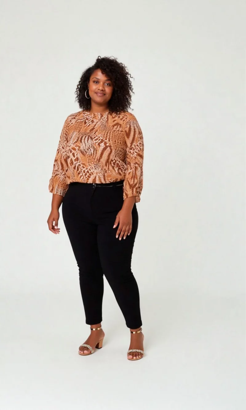 Capri mujer estampado