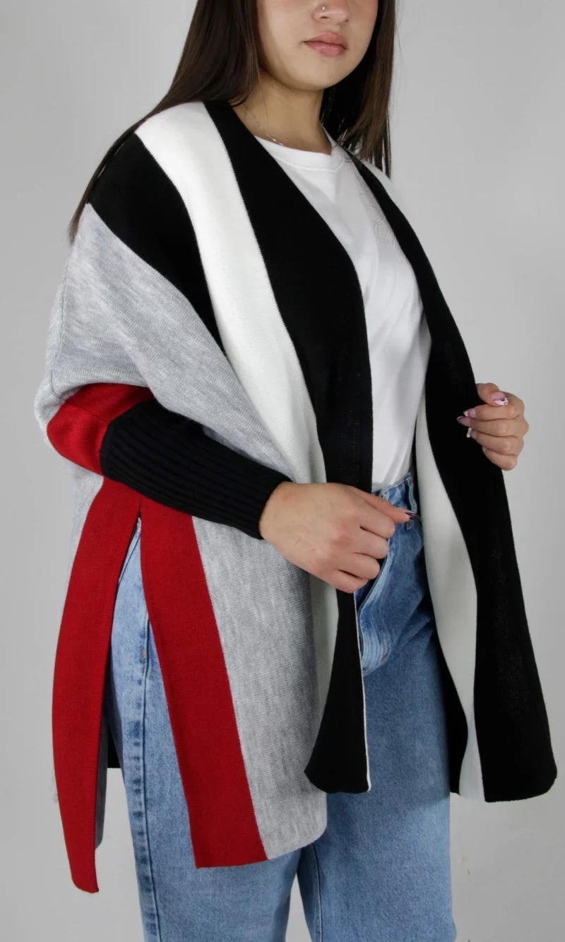Ruana mujer con diseño