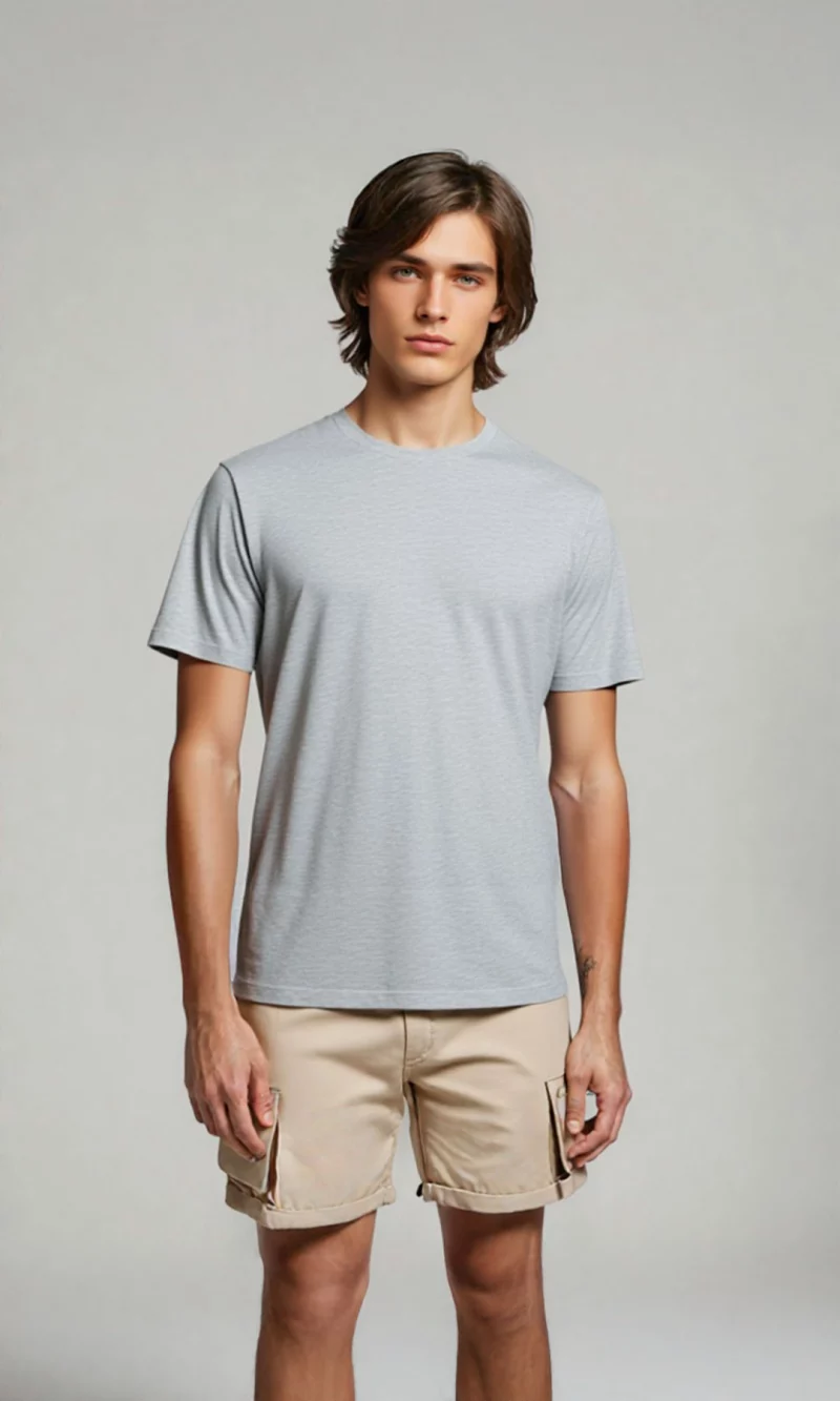 Camiseta hombre unicolor - Imagen 6
