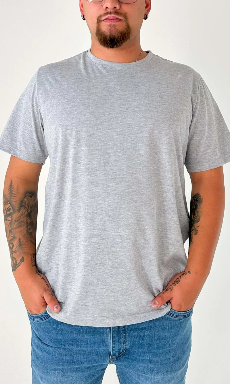 Camiseta hombre unicolor - Imagen 5