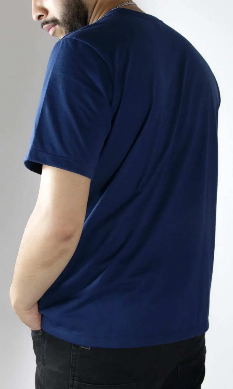 Camiseta hombre unicolor - Imagen 2