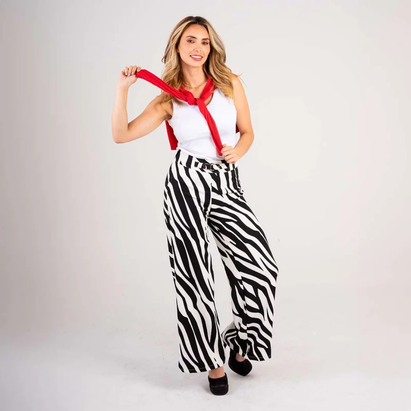 Pantalón mujer estampado