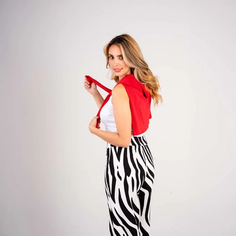 Pantalón mujer estampado - Imagen 3
