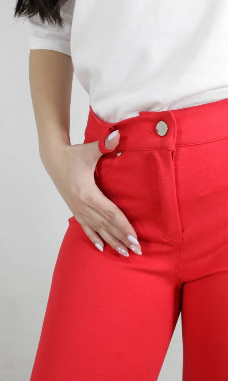 Pantalón mujer unicolor - Imagen 5