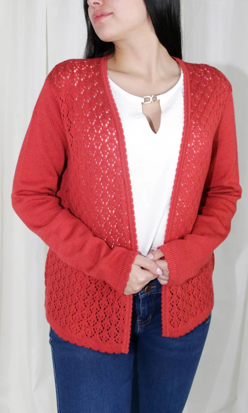 Saco mujer unicolor - Imagen 4