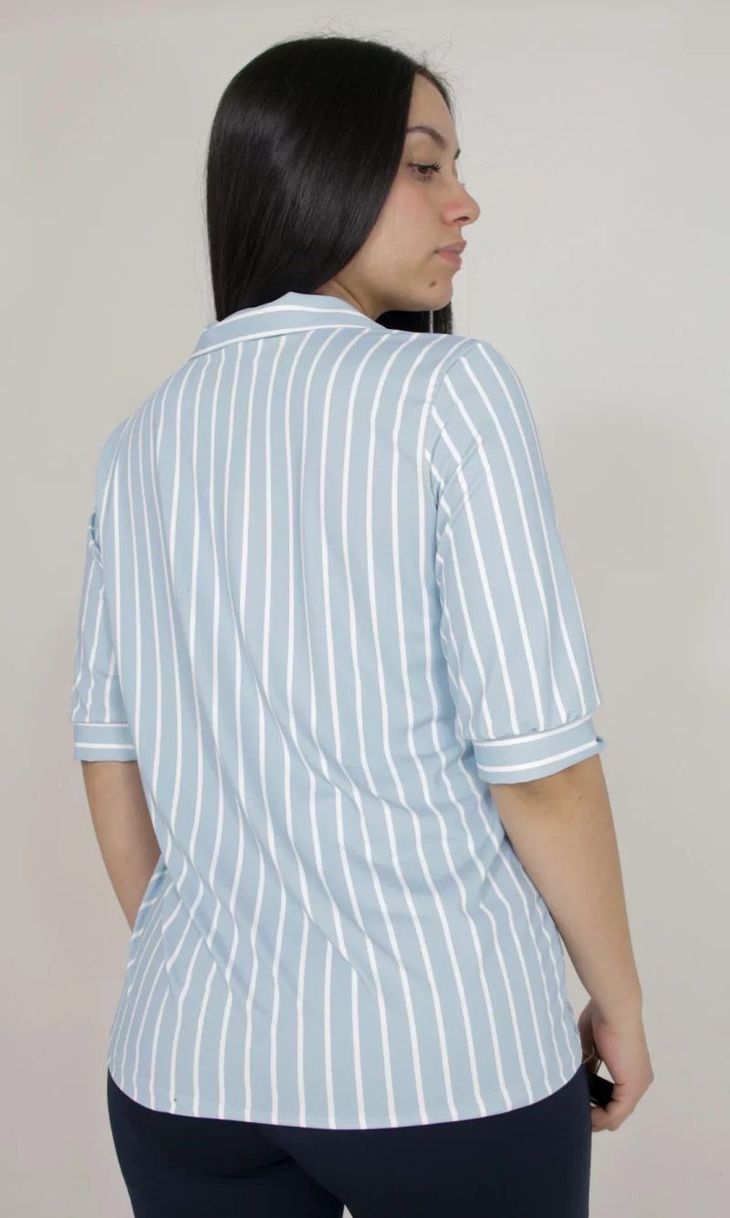 Camiseta mujer manga corta rayas - Imagen 4