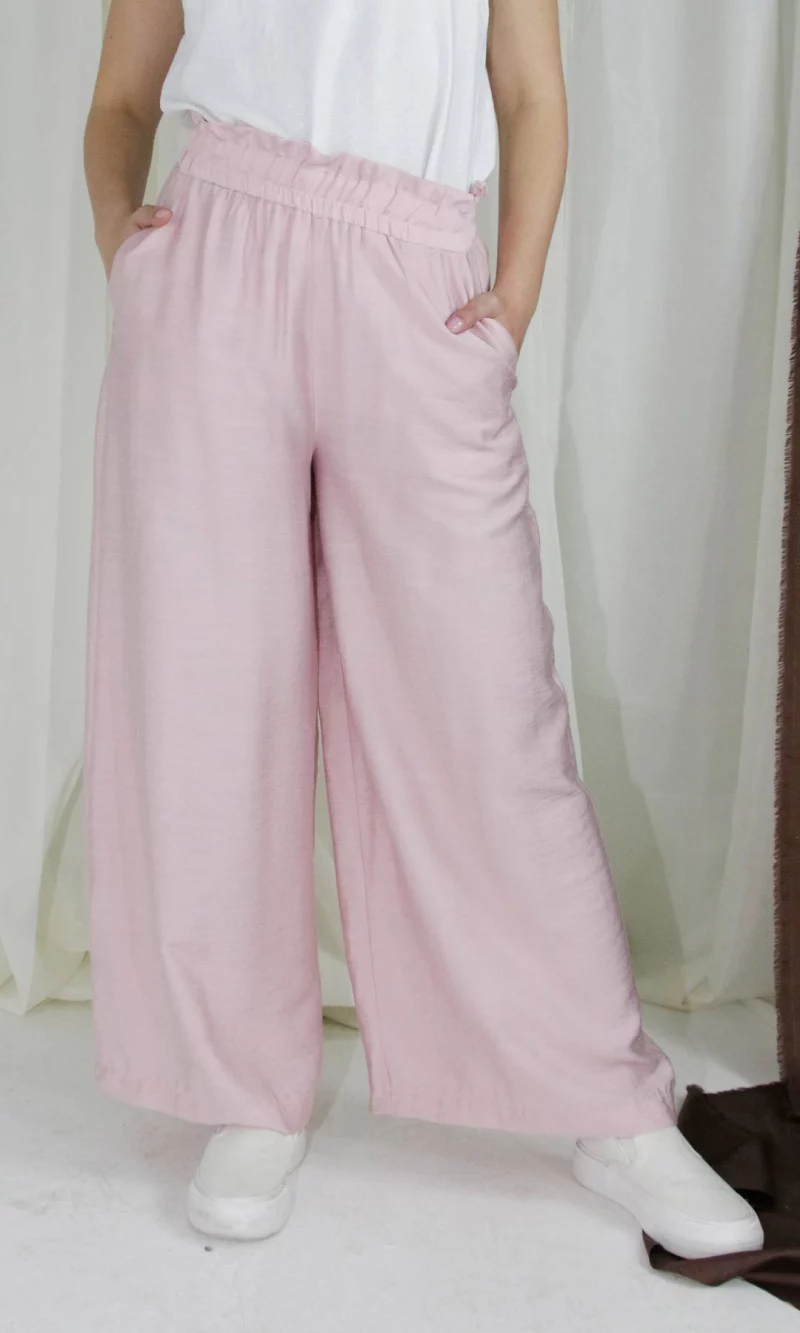 Pantalón mujer unicolor - Imagen 3
