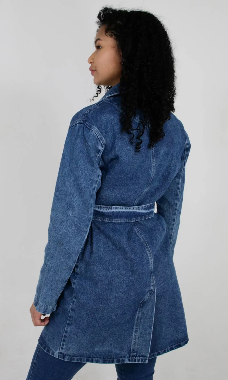 Chaqueta mujer unicolor - Imagen 4