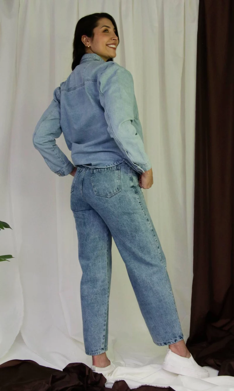 Chaqueta mujer unicolor - Imagen 4