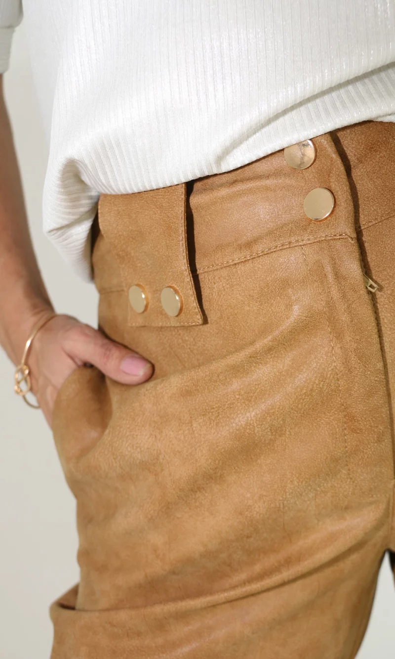 Pantalón mujer unicolor - Imagen 9