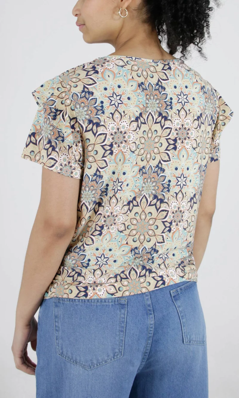 Camiseta mujer manga corta estampada - Imagen 5