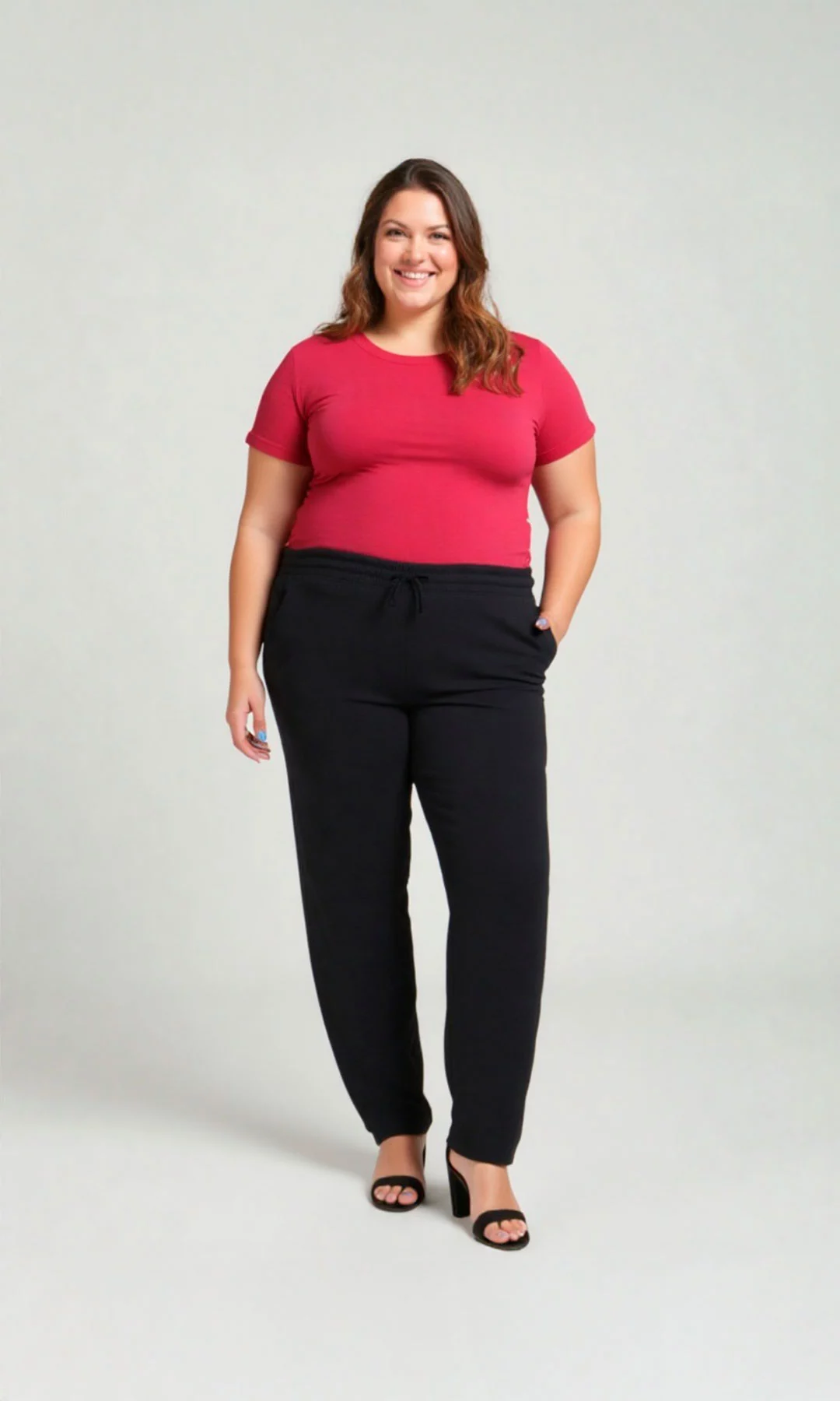 Pantalón mujer unicolor - Imagen 7