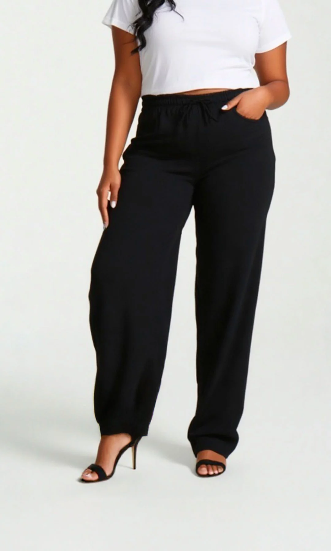 Pantalón mujer unicolor - Imagen 8