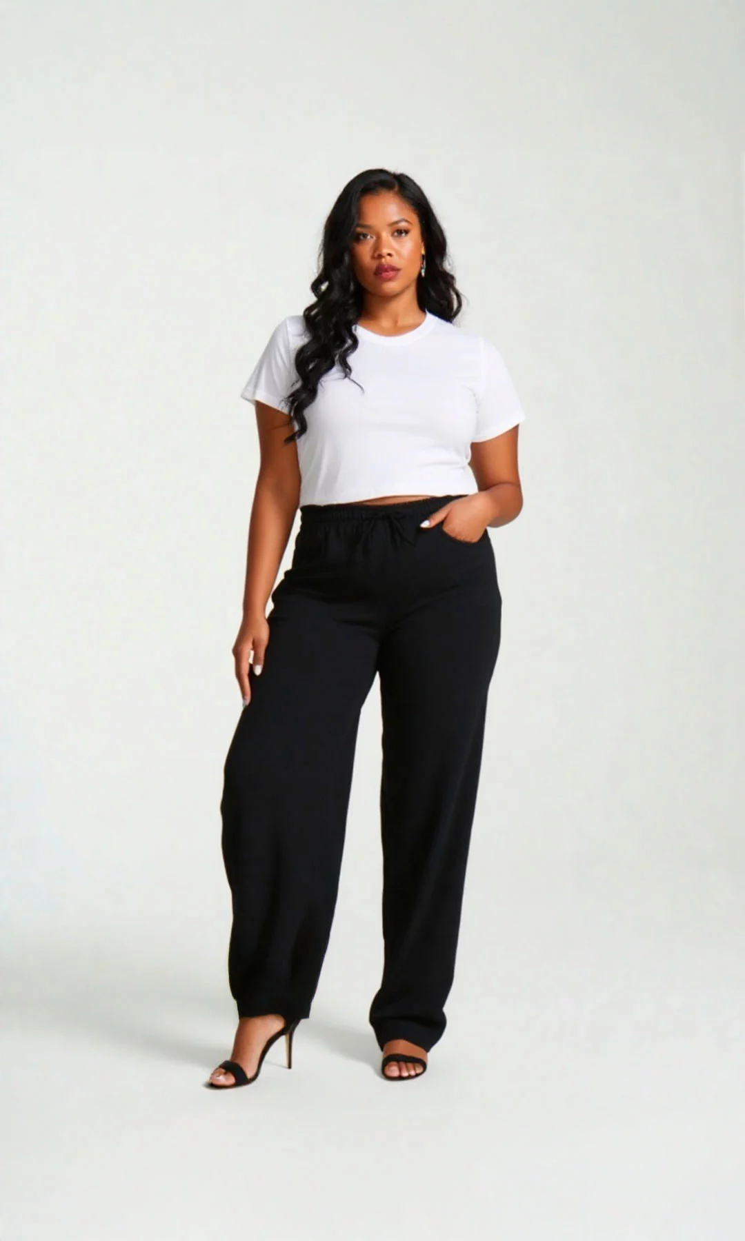 Pantalón mujer unicolor - Imagen 5