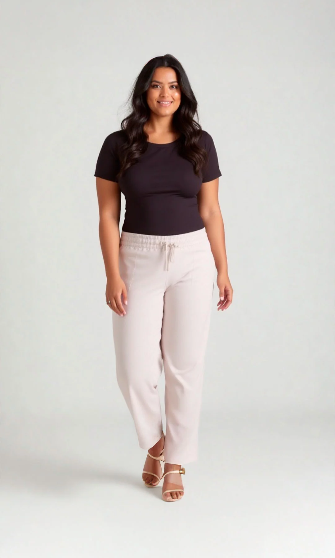 Pantalón mujer unicolor