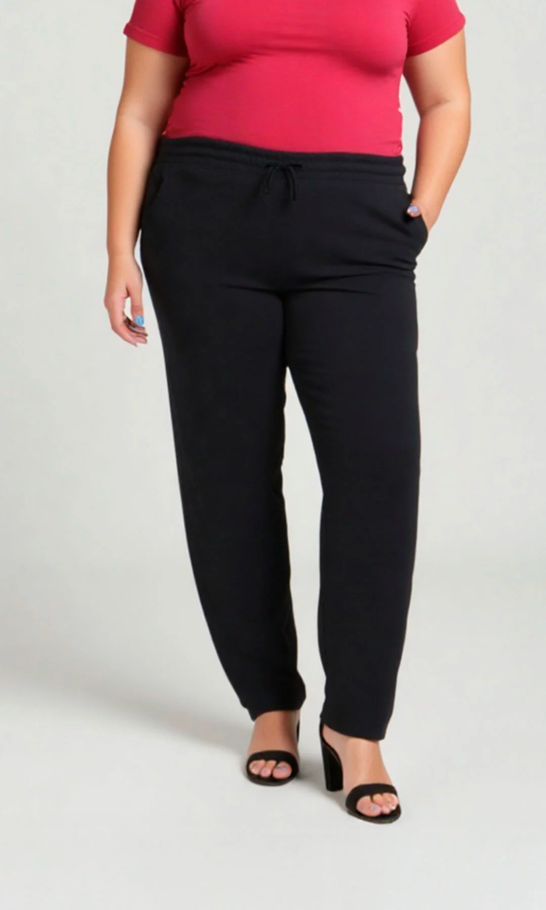 Pantalón mujer unicolor - Imagen 9