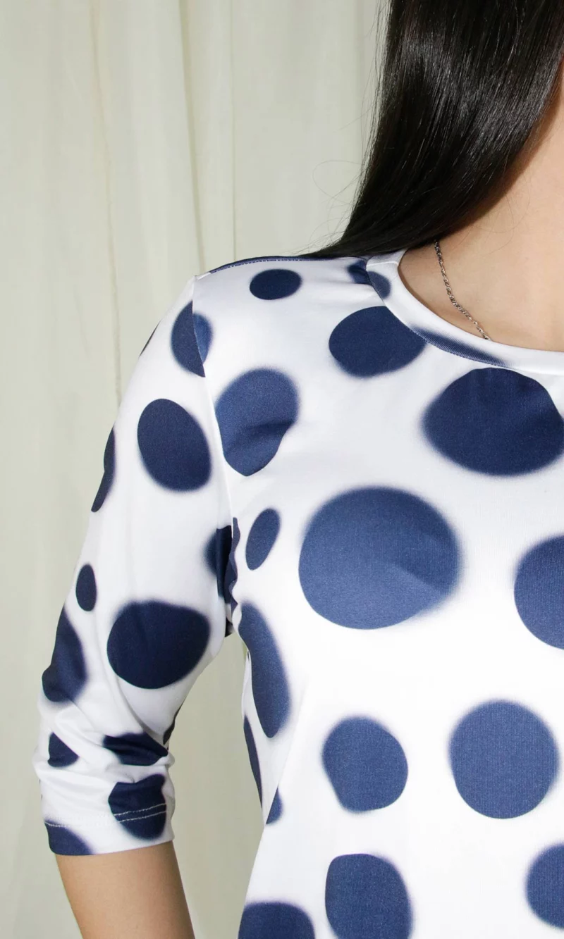 Camiseta mujer manga 3/4 pepas - Imagen 2