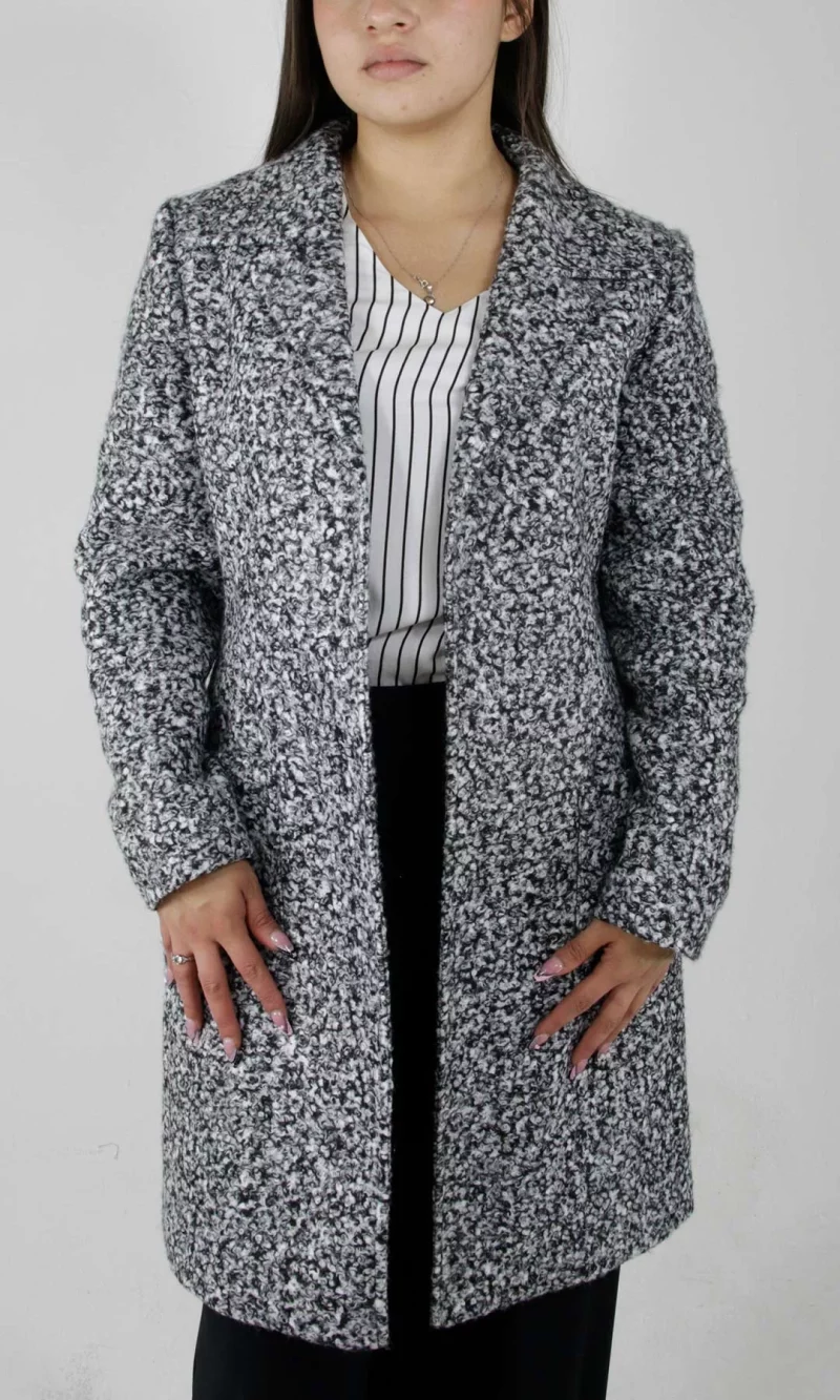 Gabán mujer unicolor