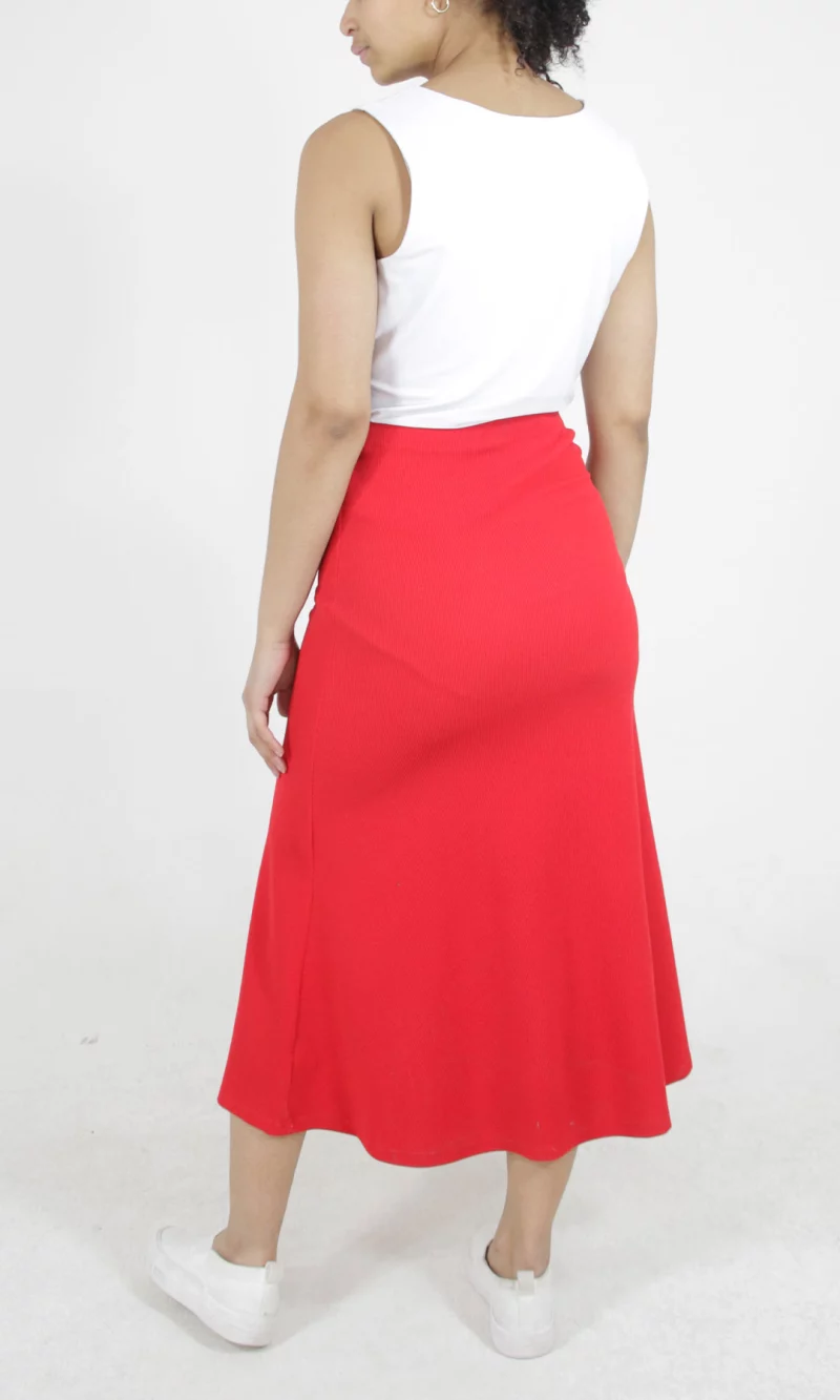 Falda mujer unicolor - Imagen 6