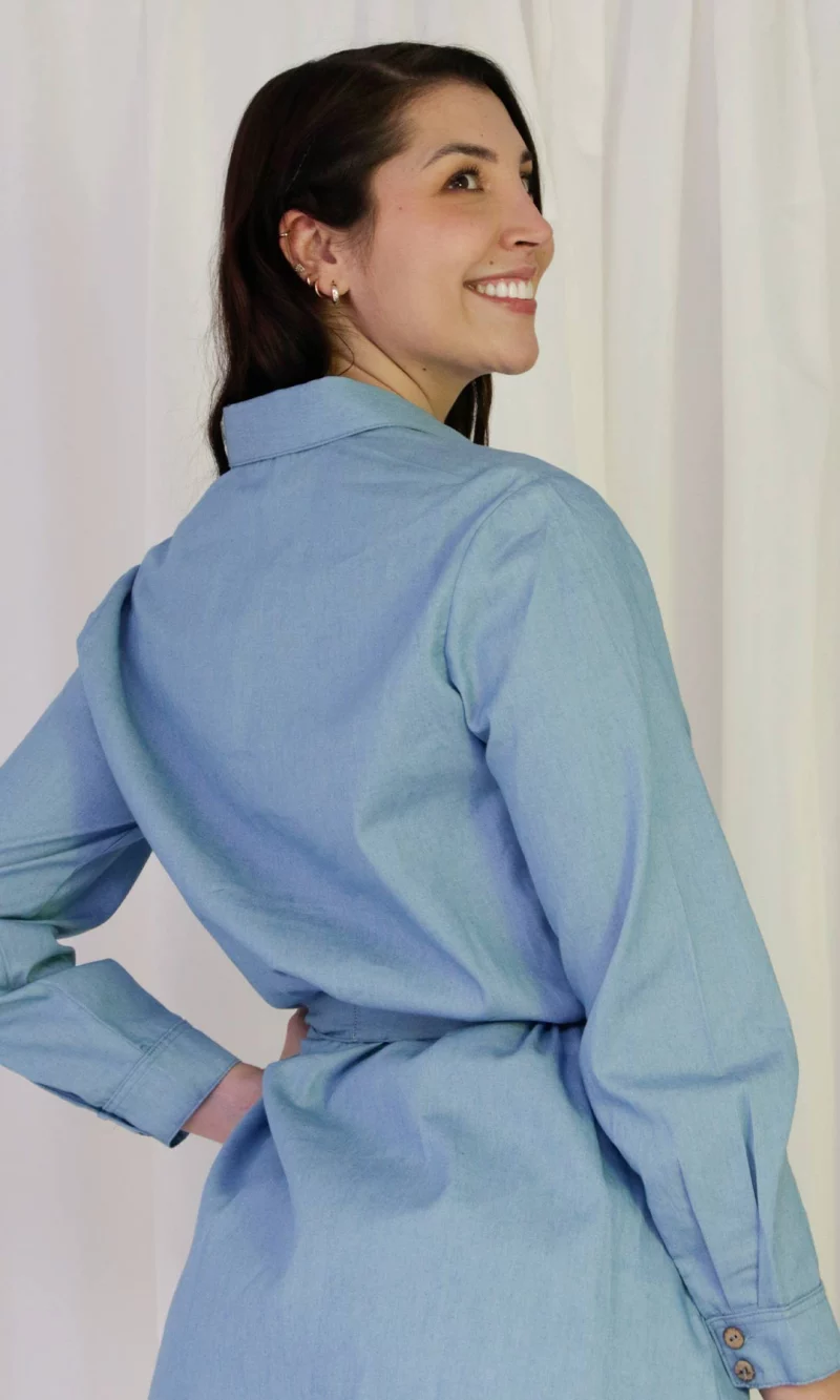 Blusa mujer unicolor - Imagen 6