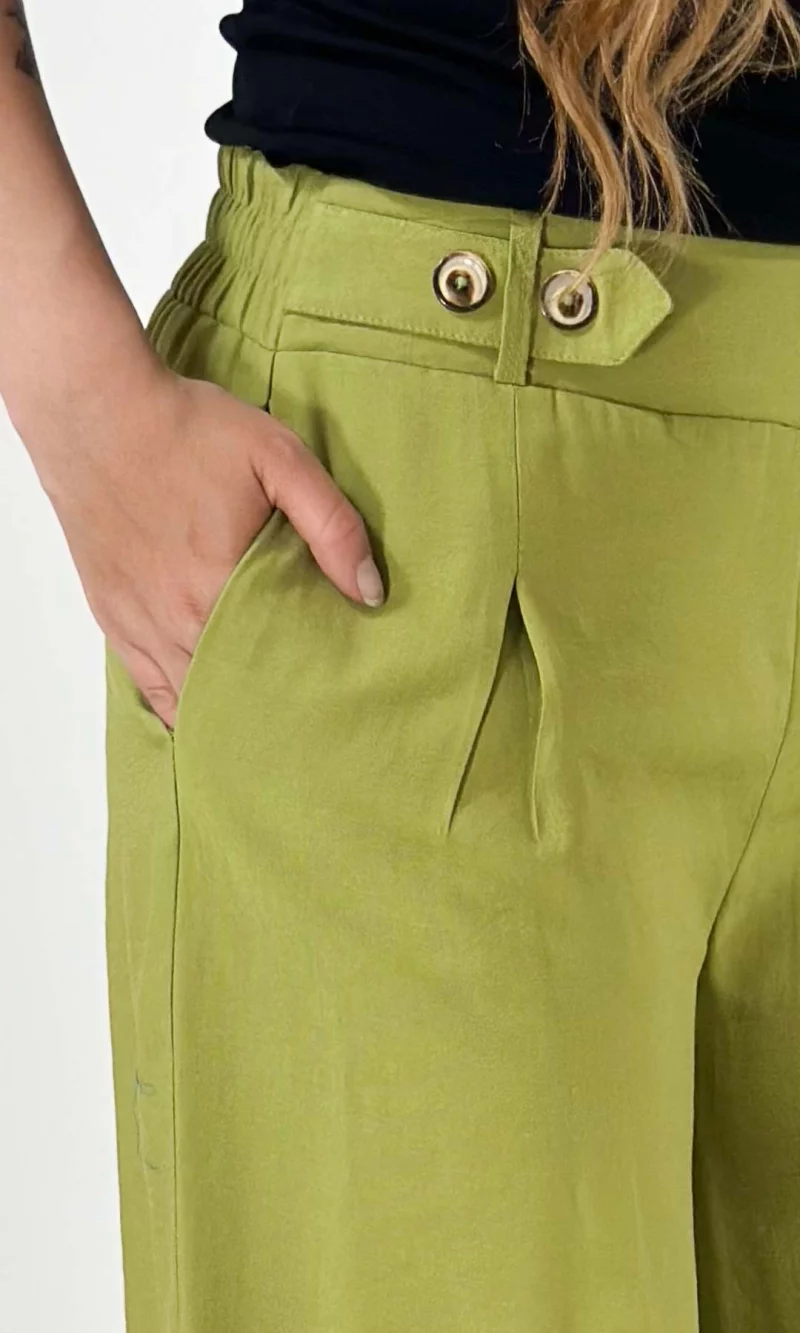 Pantalón mujer unicolor - Imagen 2