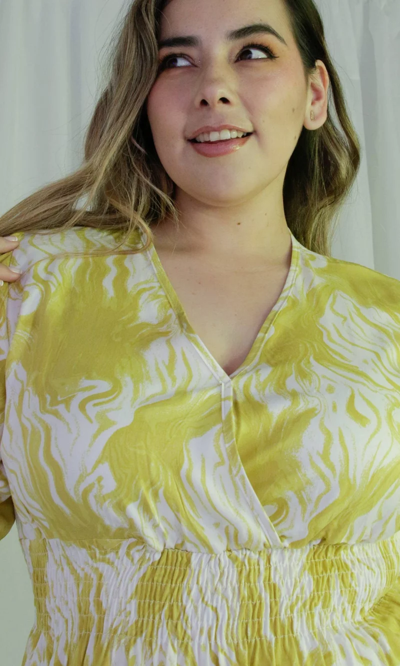 Blusa mujer manga corta estampada - Imagen 6