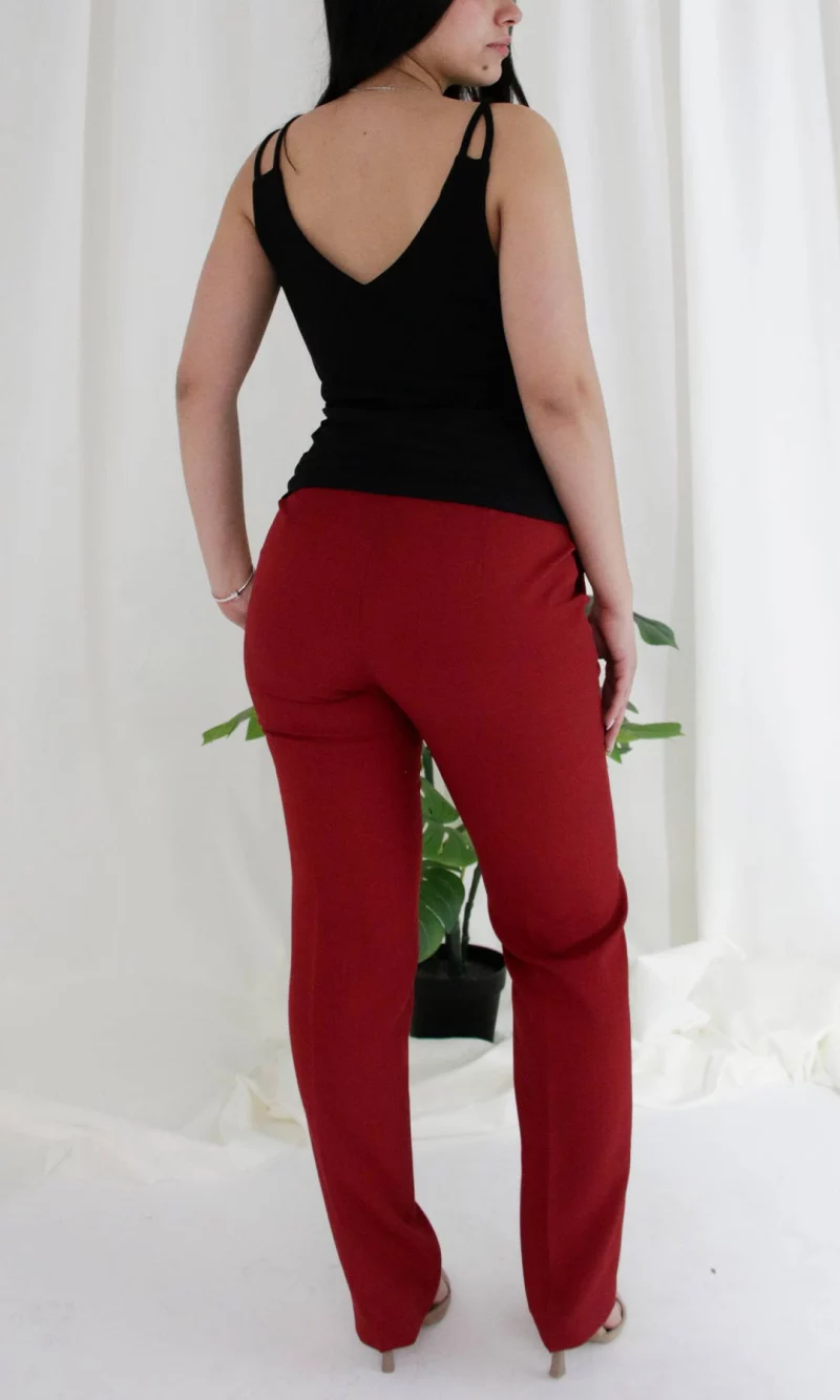 Pantalón mujer unicolor - Imagen 2