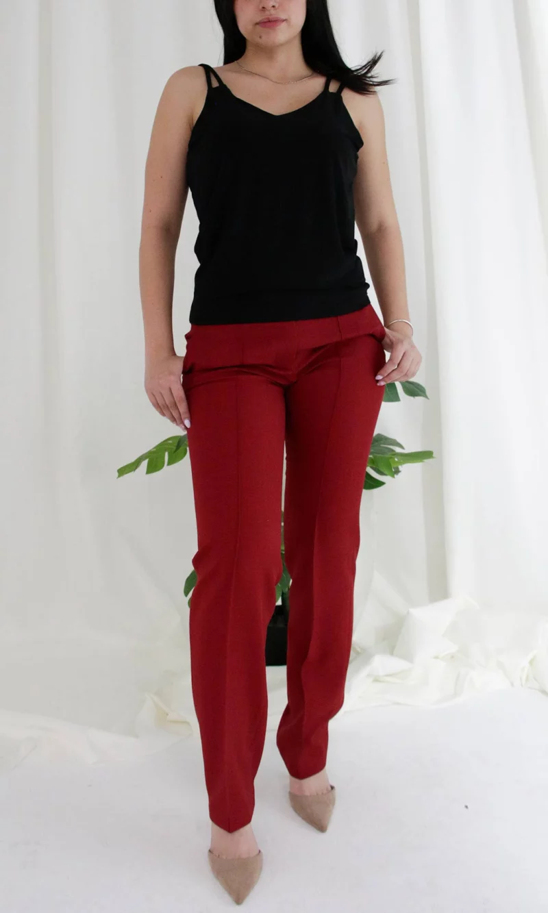 Pantalón mujer unicolor