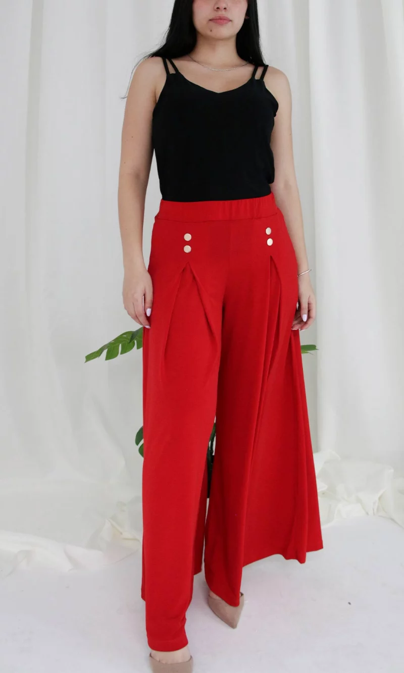 Pantalón mujer unicolor - Imagen 5