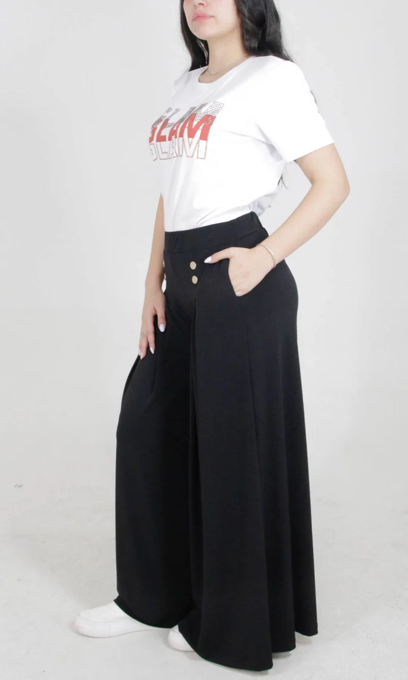 Pantalón mujer unicolor - Imagen 11