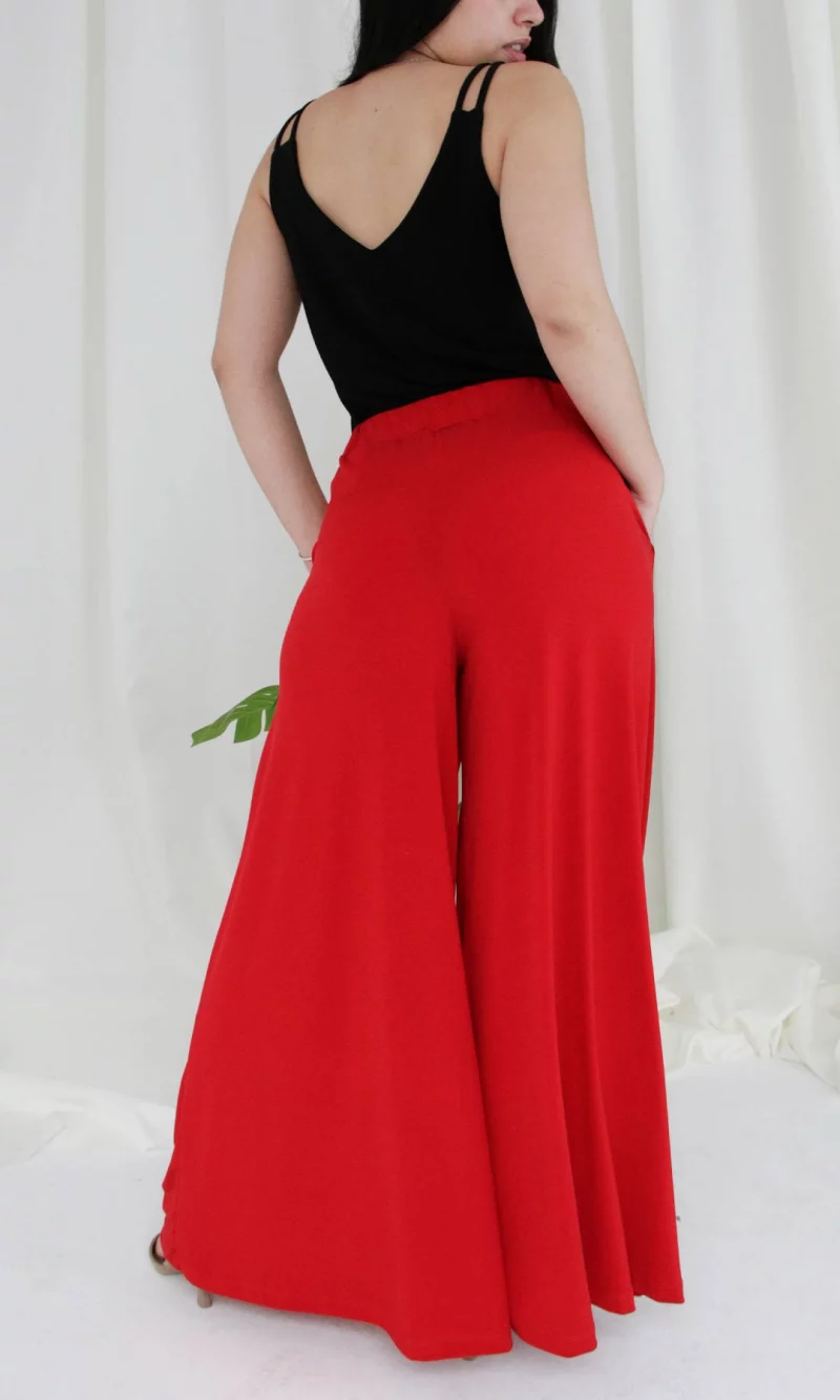 Pantalón mujer unicolor - Imagen 7