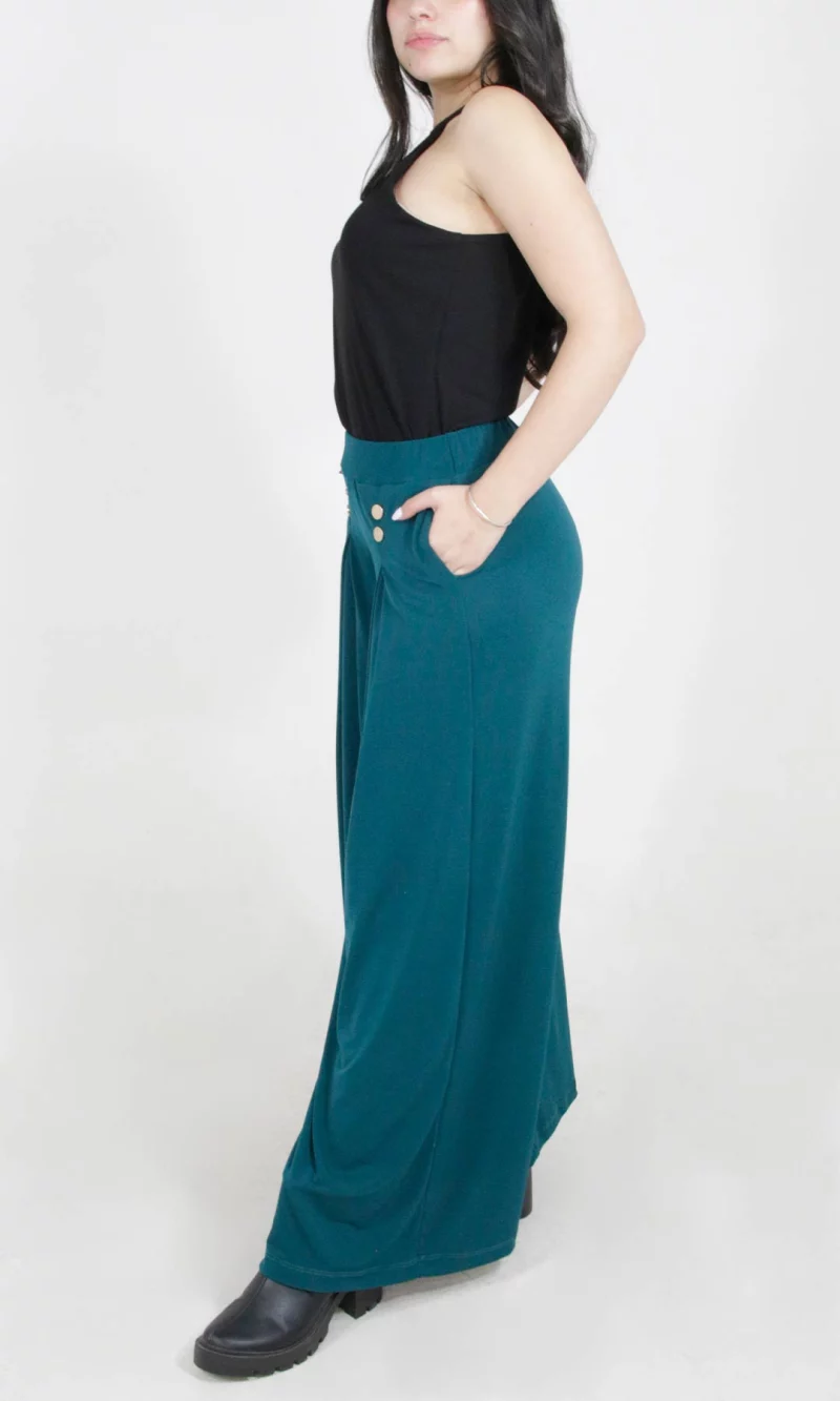 Pantalón mujer unicolor - Imagen 3