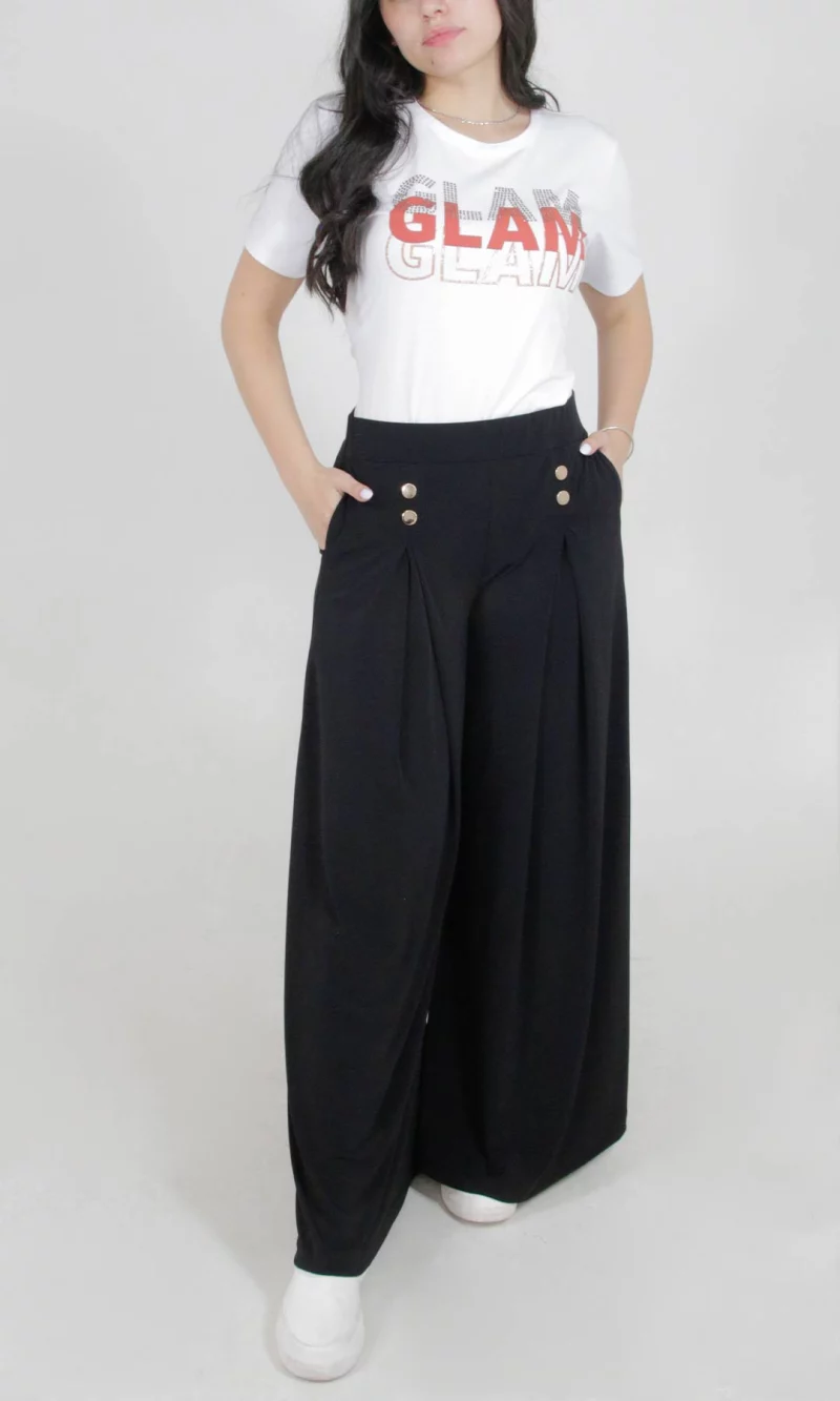 Pantalón mujer unicolor - Imagen 9