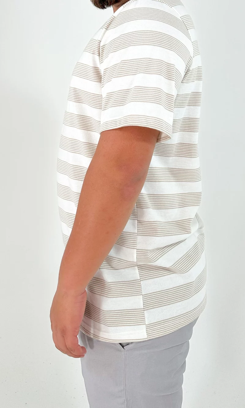 Camiseta hombre rayas - Imagen 4