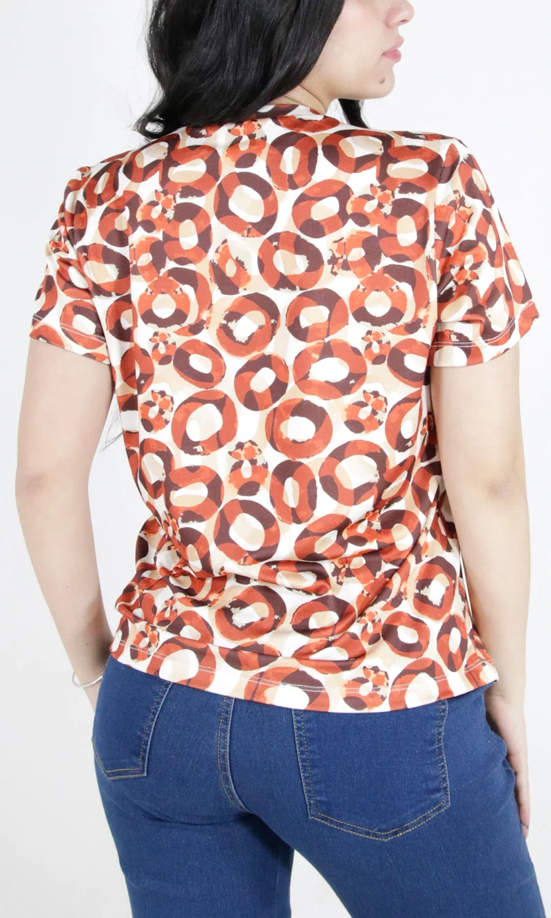 Camiseta mujer manga corta pepas - Imagen 6