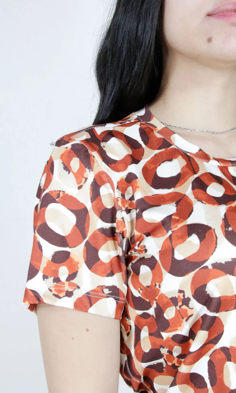Camiseta mujer manga corta pepas - Imagen 5