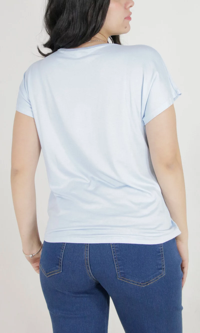 Camiseta mujer estampada - Imagen 2