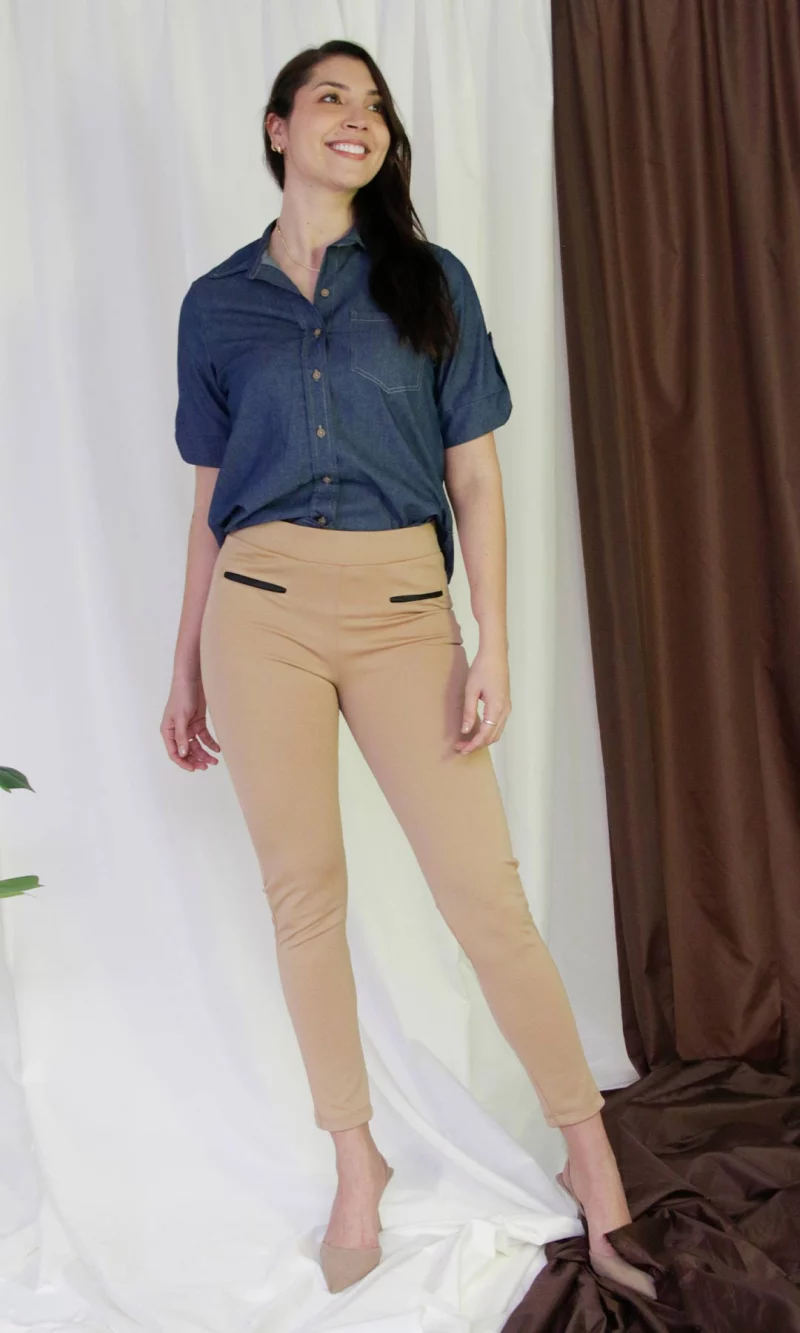 Leggins mujer unicolor - Imagen 3