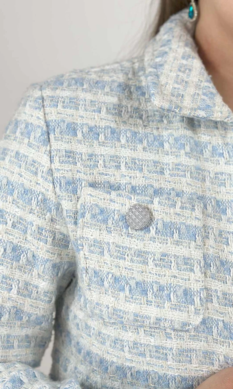 Chaqueta mujer unicolor - Imagen 4