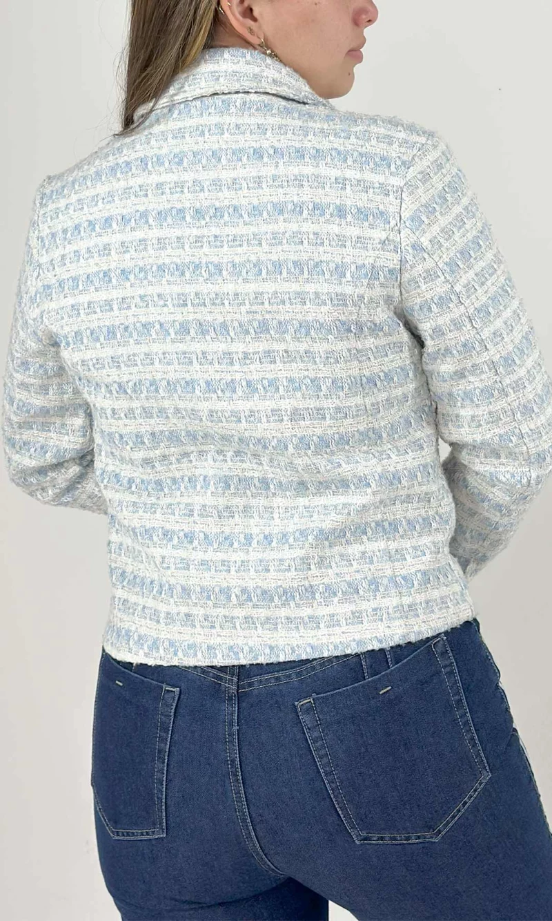 Chaqueta mujer unicolor - Imagen 6