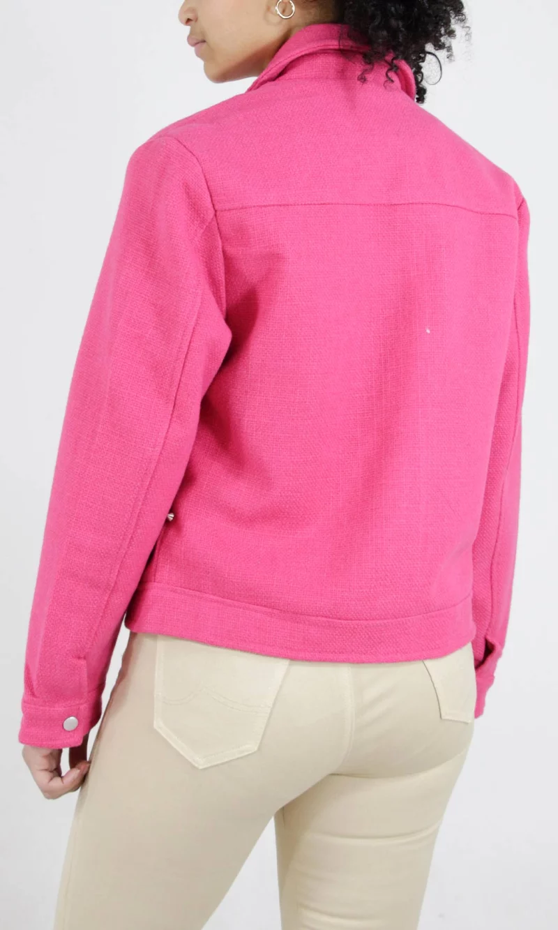 Chaqueta mujer unicolor - Imagen 6