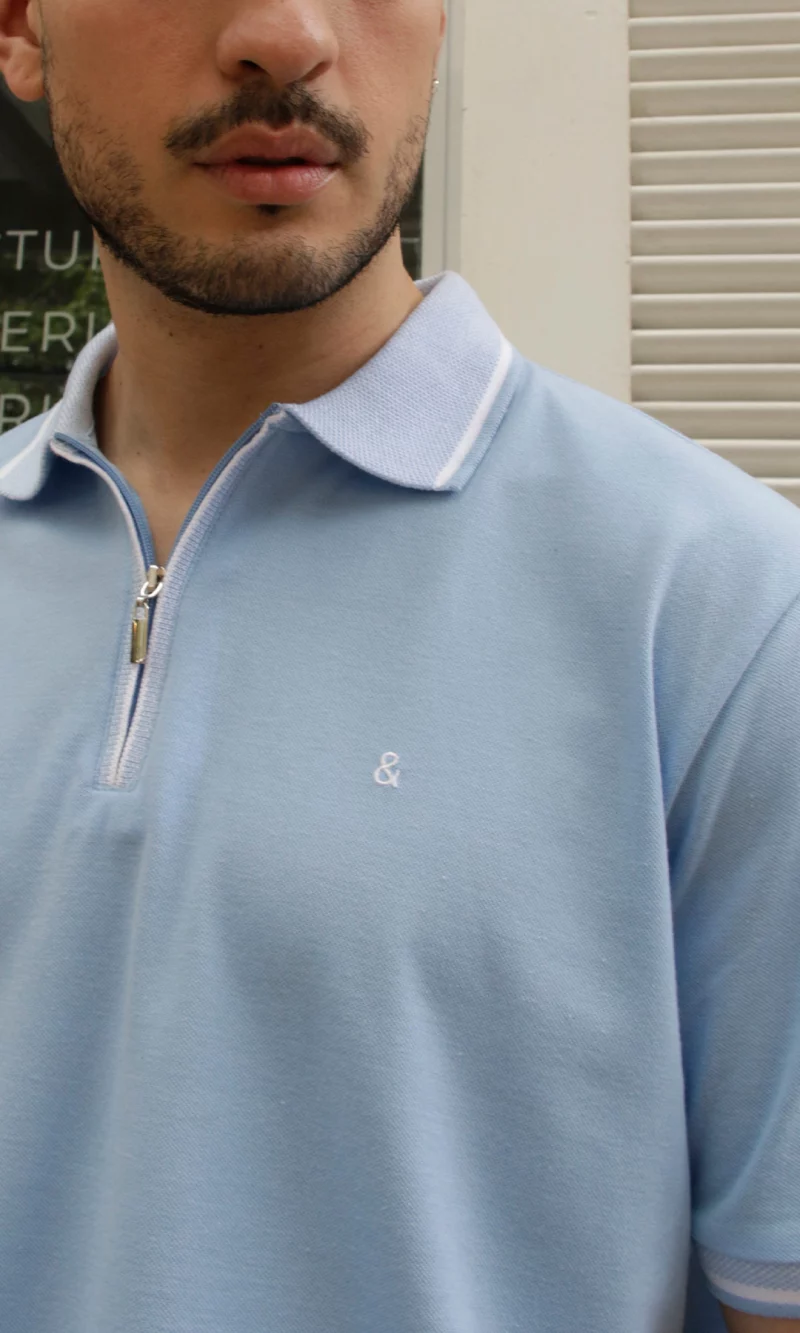 Polo hombre unicolor - Imagen 2